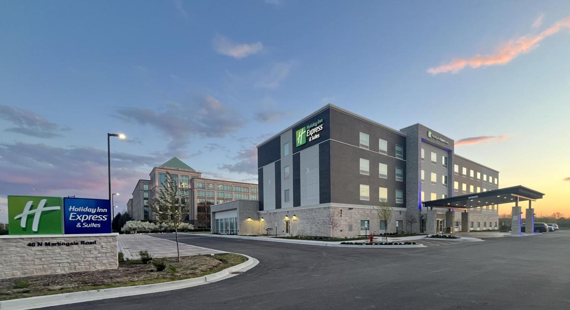 Holiday Inn Express & Suites Chicago Schaumburg By Ihg Экстерьер фото